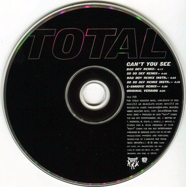 Singles/1995 - Can't You See (The Remixes) (US, Tommy Boy Music, TBXCD 700)/CD.jpg